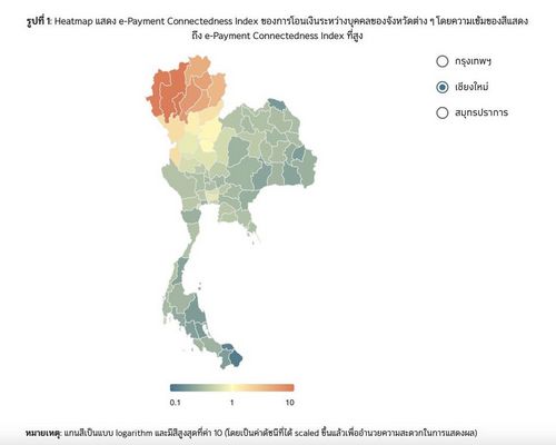 “ความเชื่อมโยงทางสังคมในประเทศไทยจากเลนส์ของข้อมูล e-Payment”