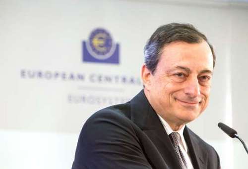 Mario Draghi ประธานธนาคารกลางยุโรป ปฏิเสธข่าว ECB ลดวงเงิน QE ยืนยันเดินหน้าซื้อบอนด์จนโครงการหมดอายุมี.ค.ปีหน้า