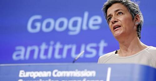 EU ลงดาบฟันกูเกิล 5 พันล้านดอลล์ข้อหาผูกขาดตลาดโดยใช้แอนดรอยด์