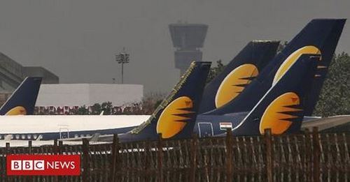 Jet Airways ระงับการบินชั่วคราว หลังเจ้าหนี้งดปล่อยสินเชื่อ แถมมีหนี้เกือบ 4 หมื่นล้านบาท