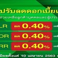 KBANK นำร่อง หั่นดอกกู้ ลงทั้งกระดาน 0.40% ต่ำสุดประวัติการณ์ มีผล 10เม.ย.นี้ 