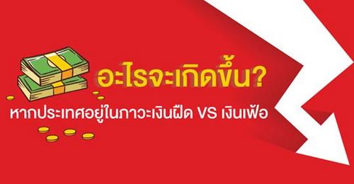  อะไรจะเกิดขึ้น?เมื่อประเทศอยู่ในภาวะเงินเฟ้อ VS เงินฝืด - ภาวะเงินเฟ้อ มาจาก 2 สาเหตุหลัก ๆ คือ