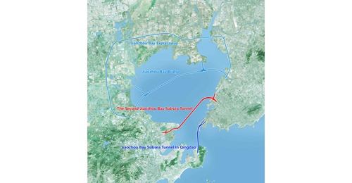 จีนเริ่มสร้างอุโมงค์รถวิ่งใต้ทะเลยาวที่สุดในโลกที่ชิงเต่า ยาว 15.89 กม.