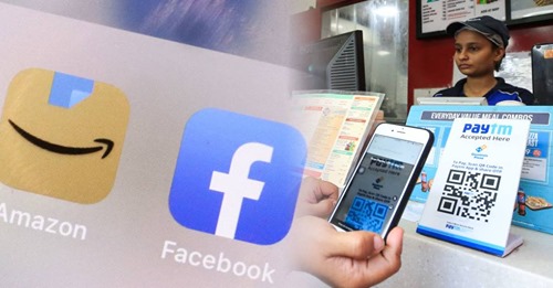 อเมซอน-เฟซบุ๊ค'แข่งเดือด รุกธุรกิจจ่ายเงินออนไลน์อินเดีย 