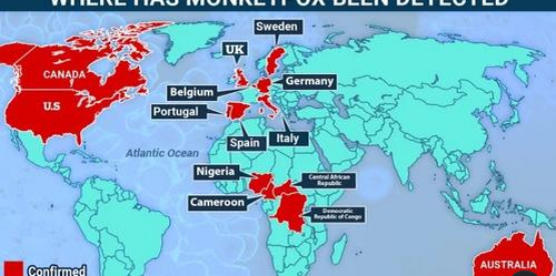 WHO เผย "โรคฝีดาษลิง" ลุกลามกว่า 20 ประเทศ