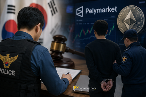 ตำรวจเกาหลีใต้สอบผู้ใช้ Polymarket ครั้งแรก! เสี่ยงผิดกฎหมายพนันออนไลน์ ปรับสูงสุด 10 ล้านวอน